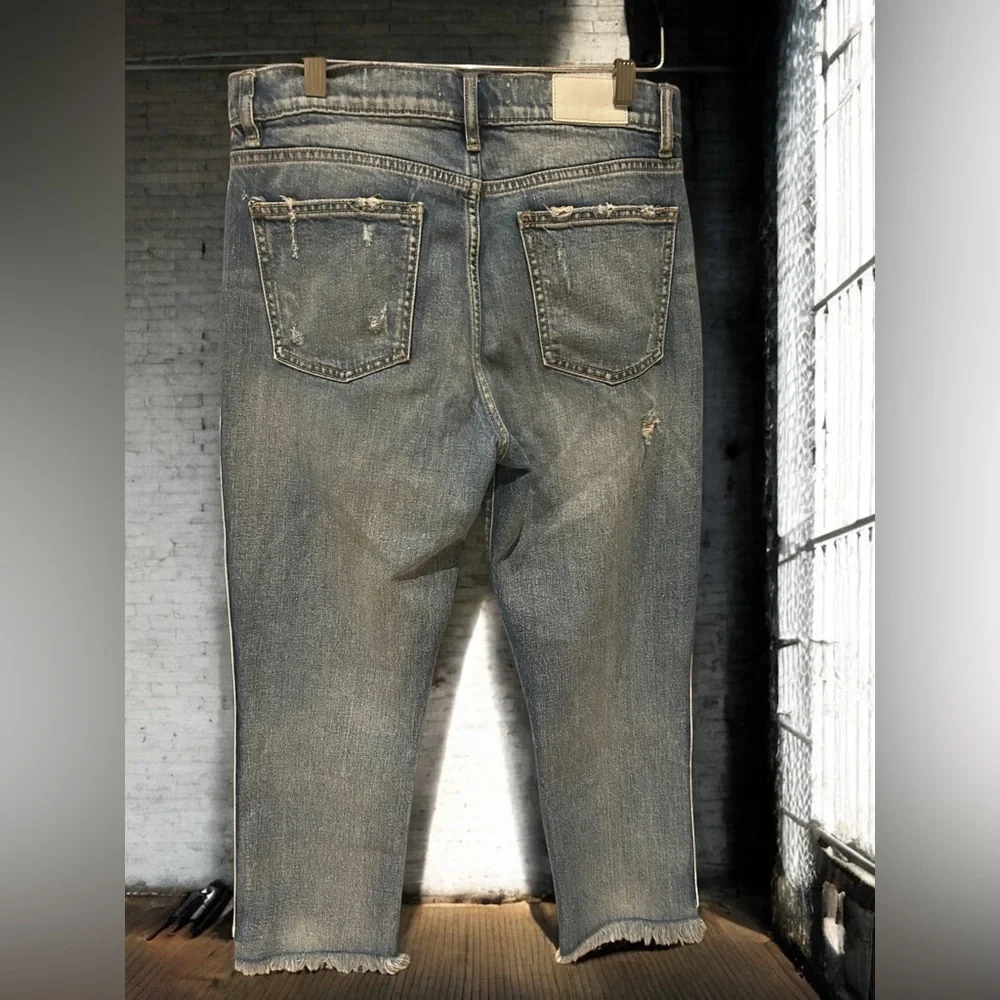 PISTOLA Charlie Side Zip Straight‎ Leg Jeans 28 - Picture 4 of 13